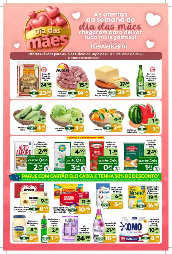 Catálogo Supermercados Kawakami | Ofertas - Tupã | 2026-05-08T00:00:00.000Z - 2026-05-11T00:00:00.000Z