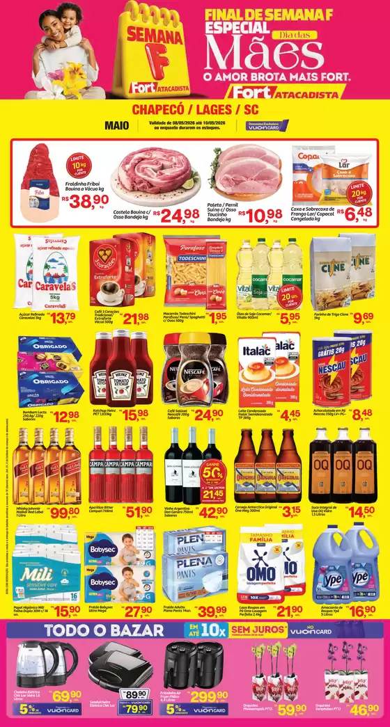 Catálogo Fort Atacadista | SC Fort SEMANA F FDS 08 a 10 MAI 26 Oeste | 2026-05-08T00:00:00.000Z - 2026-05-10T00:00:00.000Z