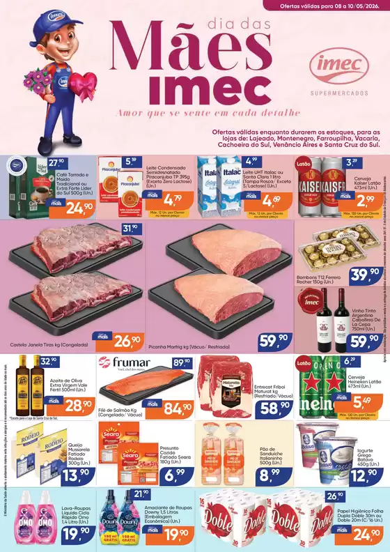 Catálogo Imec Supermercados | BAIXA 15257 IMEC Ranchao Cluster A 08 a 10 05 26 | 2026-05-08T00:00:00.000Z - 2026-05-10T00:00:00.000Z