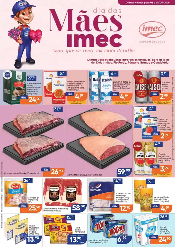 Catálogo Imec Supermercados | BAIXA 15262 IMEC Ranchao Cluster B 08 a 10 05 26 | 2026-05-08T00:00:00.000Z - 2026-05-10T00:00:00.000Z