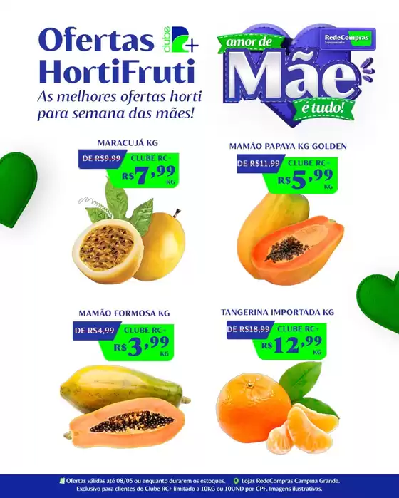 Catálogo Rede Compras | Ofertas especiais atraentes para todos | 2026-05-08T00:00:00.000Z - 2026-05-08T00:00:00.000Z