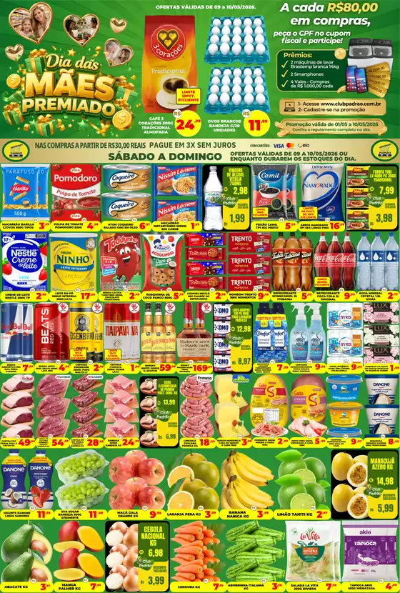 Catálogo Supermercado Padrão | Melhores ofertas para todos os clientes | 2026-05-01T00:00:00.000Z - 2026-05-10T00:00:00.000Z