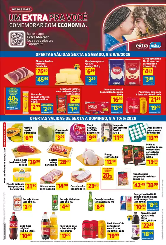 Catálogo Extra | Melhores ofertas para todos os clientes | 2026-05-08T00:00:00.000Z - 2026-05-10T00:00:00.000Z