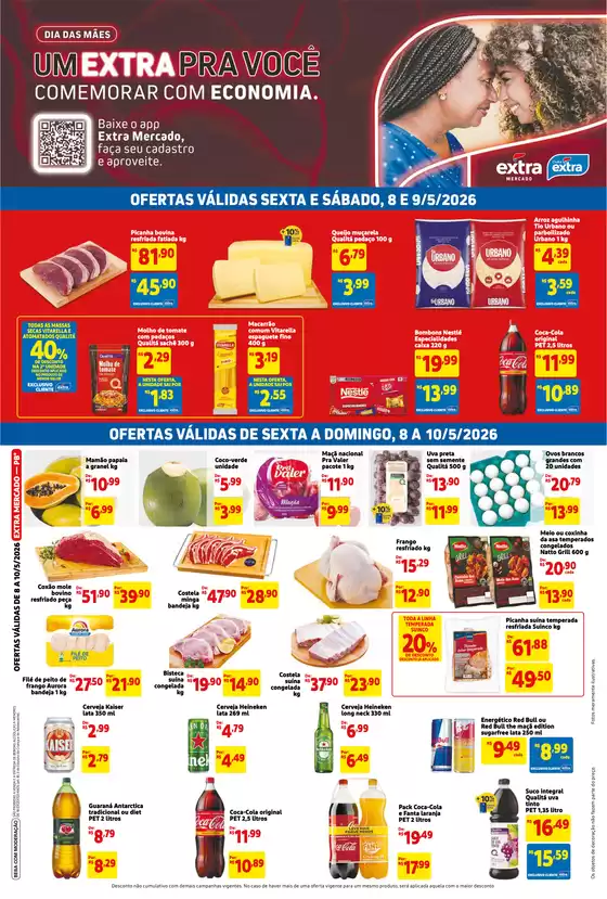 Catálogo Extra | Ofertas exclusivas e pechinchas | 2026-05-08T00:00:00.000Z - 2026-05-10T00:00:00.000Z