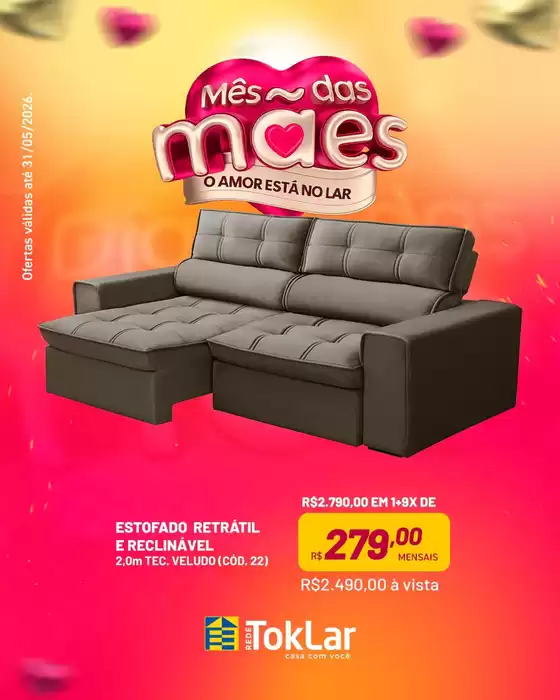 Catálogo Toklar | Ótima oferta para todos os clientes | 2026-05-08T00:00:00.000Z - 2026-05-31T00:00:00.000Z