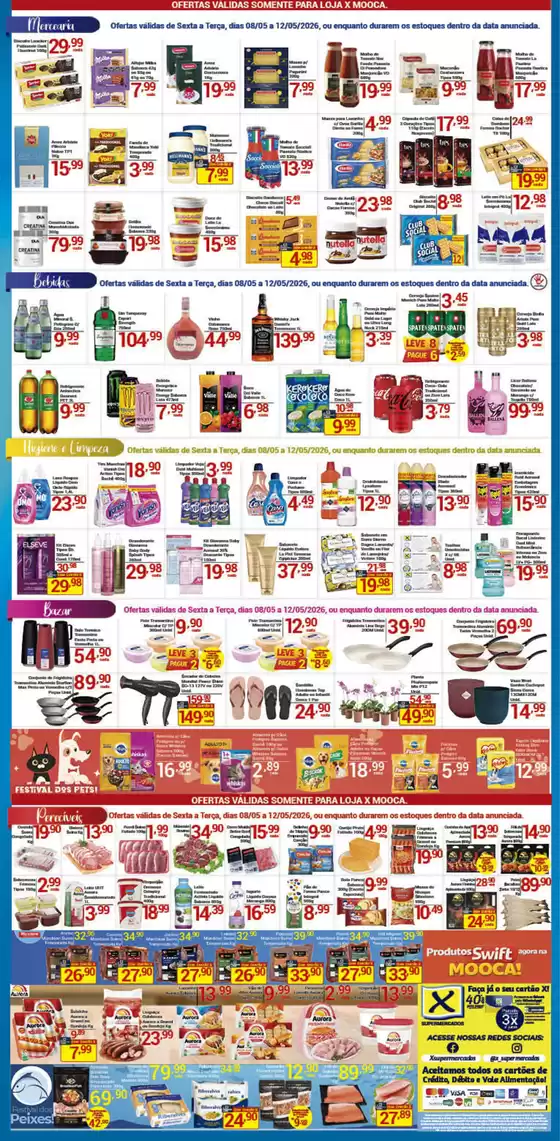 Catálogo X Supermercados | Melhores ofertas para compradores econômicos | 2026-05-08T00:00:00.000Z - 2026-05-12T00:00:00.000Z