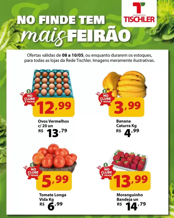 Catálogo Supermercados Tischler | Ótima oferta para caçadores de pechinchas | 2026-05-08T00:00:00.000Z - 2026-05-10T00:00:00.000Z