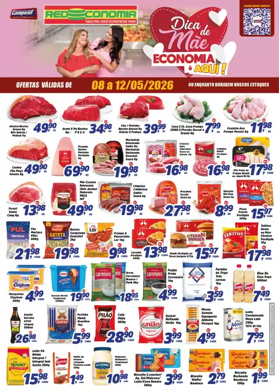 Catálogo Supermercados Campeão | Melhores ofertas para compradores econômicos | 2026-05-08T00:00:00.000Z - 2026-05-12T00:00:00.000Z