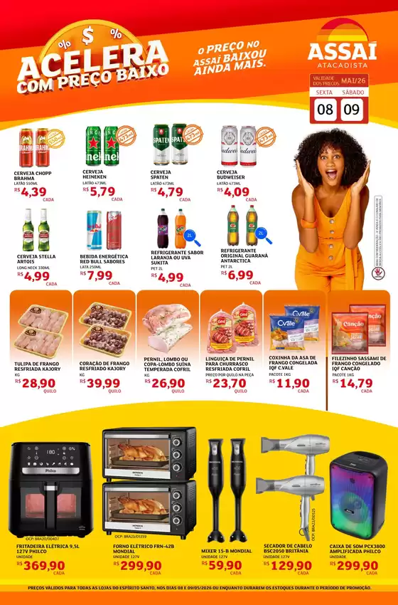 Catálogo Assaí Atacadista | Encarte Assaí Atacadista 46621 | 2026-05-08T00:00:00.000Z - 2026-05-09T00:00:00.000Z