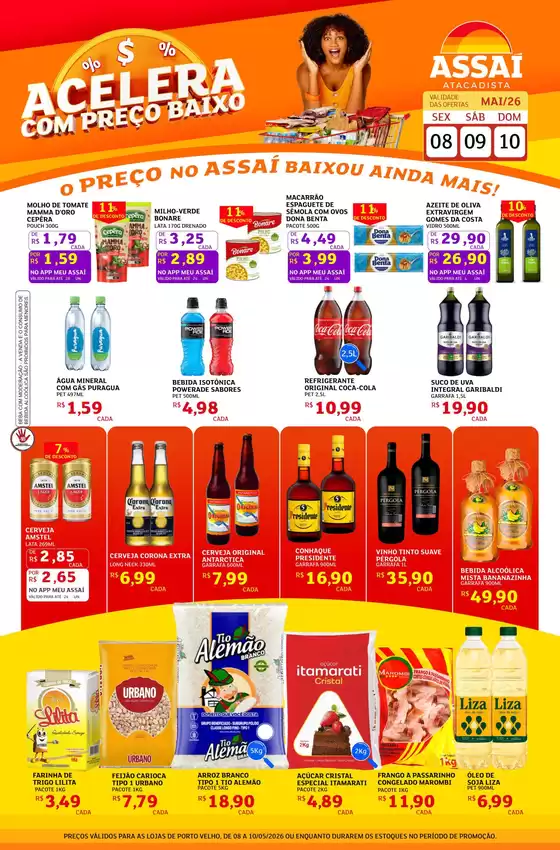 Catálogo Assaí Atacadista | Encarte Assaí Atacadista 46921-39 | 2026-05-08T00:00:00.000Z - 2026-05-10T00:00:00.000Z