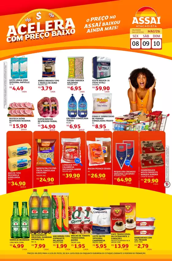 Catálogo Assaí Atacadista | Encarte Assaí Atacadista 46646-531 | 2026-05-08T00:00:00.000Z - 2026-05-10T00:00:00.000Z