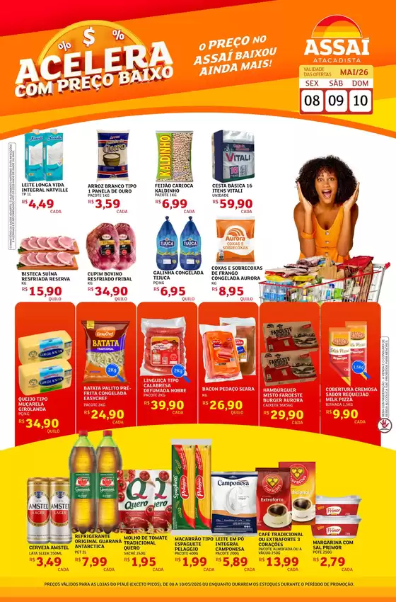 Catálogo Assaí Atacadista | Encarte Assaí Atacadista 46646-532 | 2026-05-08T00:00:00.000Z - 2026-05-10T00:00:00.000Z