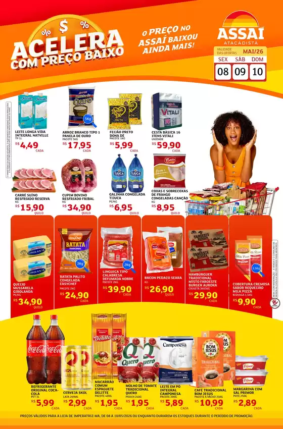 Catálogo Assaí Atacadista | Encarte Assaí Atacadista 46646-83 | 2026-05-08T00:00:00.000Z - 2026-05-10T00:00:00.000Z