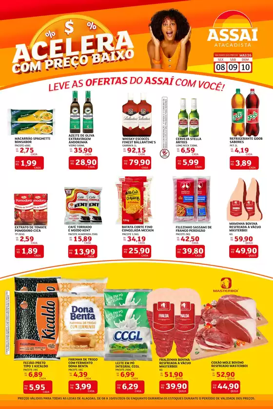 Catálogo Assaí Atacadista | Encarte Assaí Atacadista 46879-561 | 2026-05-08T00:00:00.000Z - 2026-05-10T00:00:00.000Z