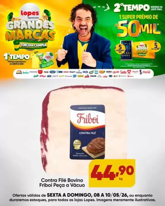 Catálogo Lopes Supermercados | TORCIDA CAMPEÃ | 2026-05-08T00:00:00.000Z - 2026-05-10T00:00:00.000Z