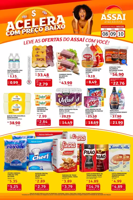 Catálogo Assaí Atacadista | Encarte Assaí Atacadista 46760-670 | 2026-05-08T00:00:00.000Z - 2026-05-10T00:00:00.000Z
