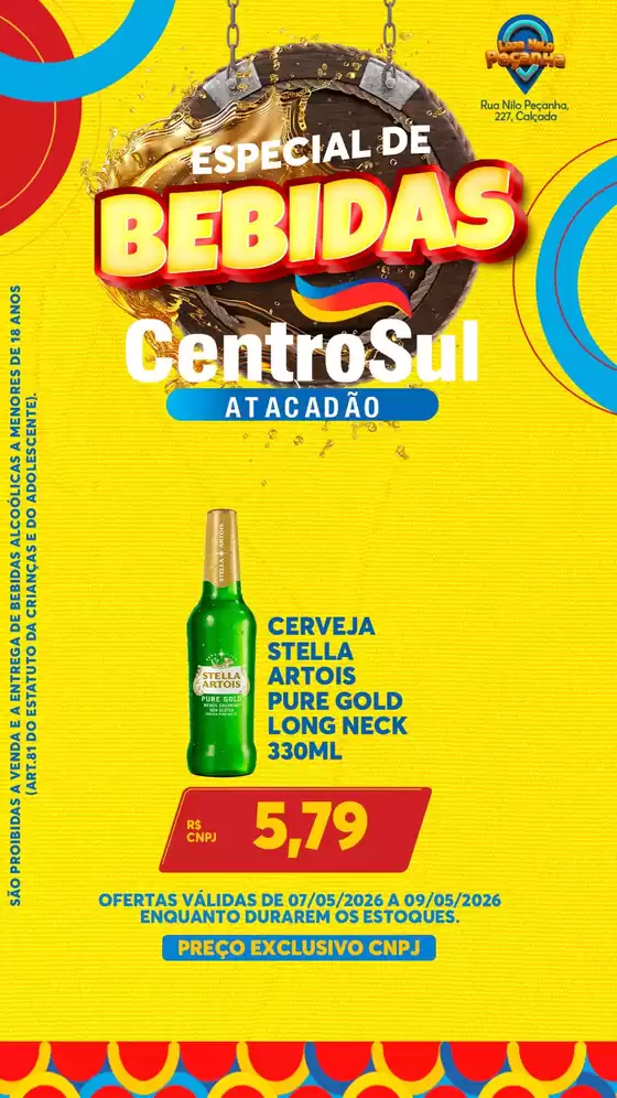 Catálogo Atacadão Centro Sul | Ofertas | 2026-05-08T00:00:00.000Z - 2026-05-09T00:00:00.000Z