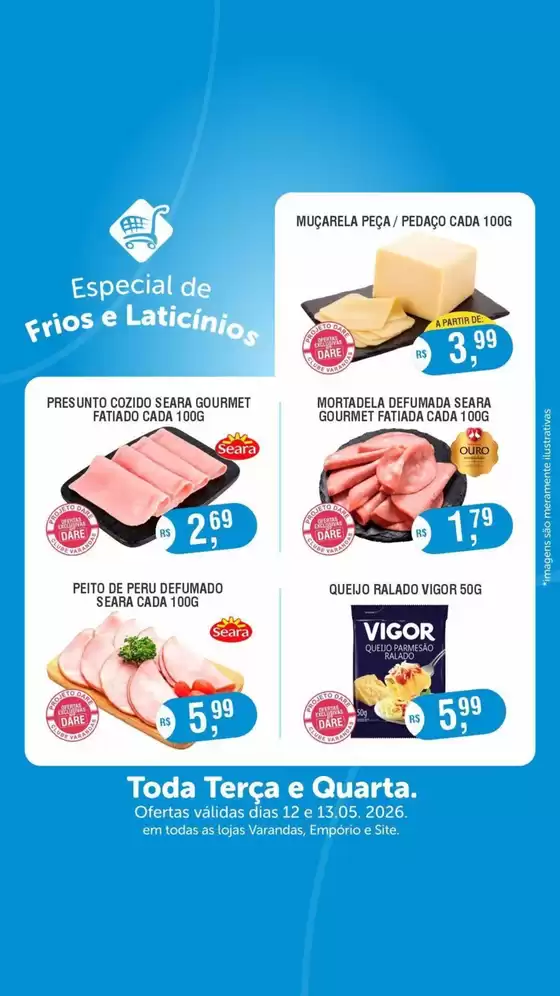 Catálogo Supermercados Varandas | Especial de Frios e Laticinios | 2026-05-12T00:00:00.000Z - 2026-05-13T00:00:00.000Z