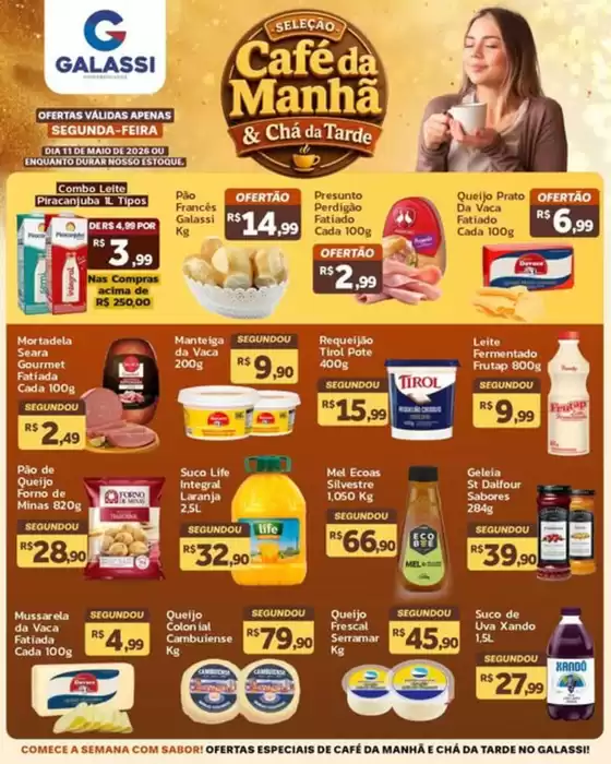 Catálogo Supermercados Galassi | SEGUNDA-FEIRA | 2026-05-11T00:00:00.000Z - 2026-05-11T00:00:00.000Z