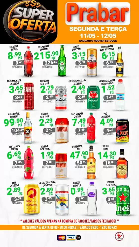 Catálogo Prabar Bebidas | Super Oferta | 2026-05-11T00:00:00.000Z - 2026-05-12T00:00:00.000Z