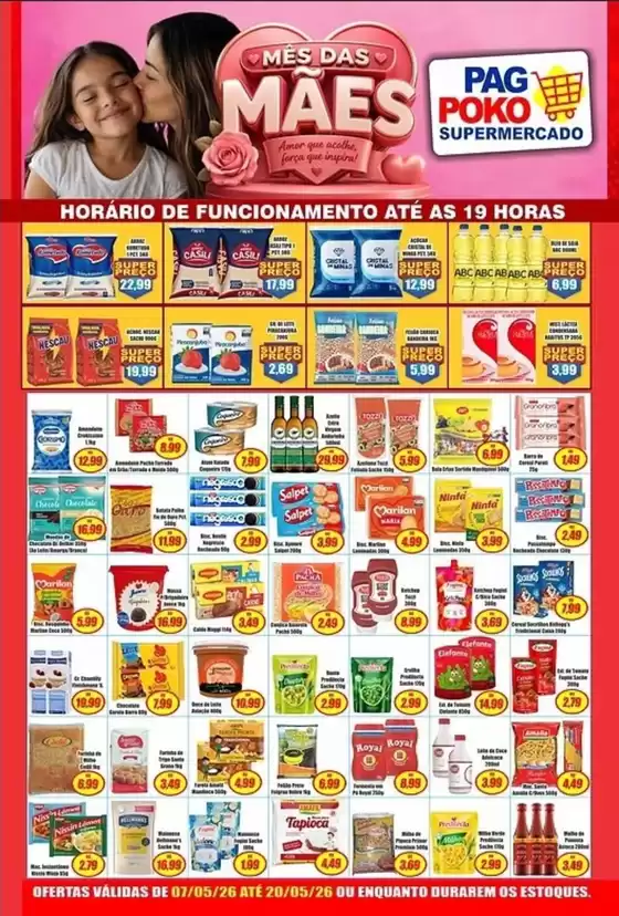 Catálogo Supermercado Pag Poko | MÊS DAS MÃES | 2026-05-11T00:00:00.000Z - 2026-05-20T00:00:00.000Z