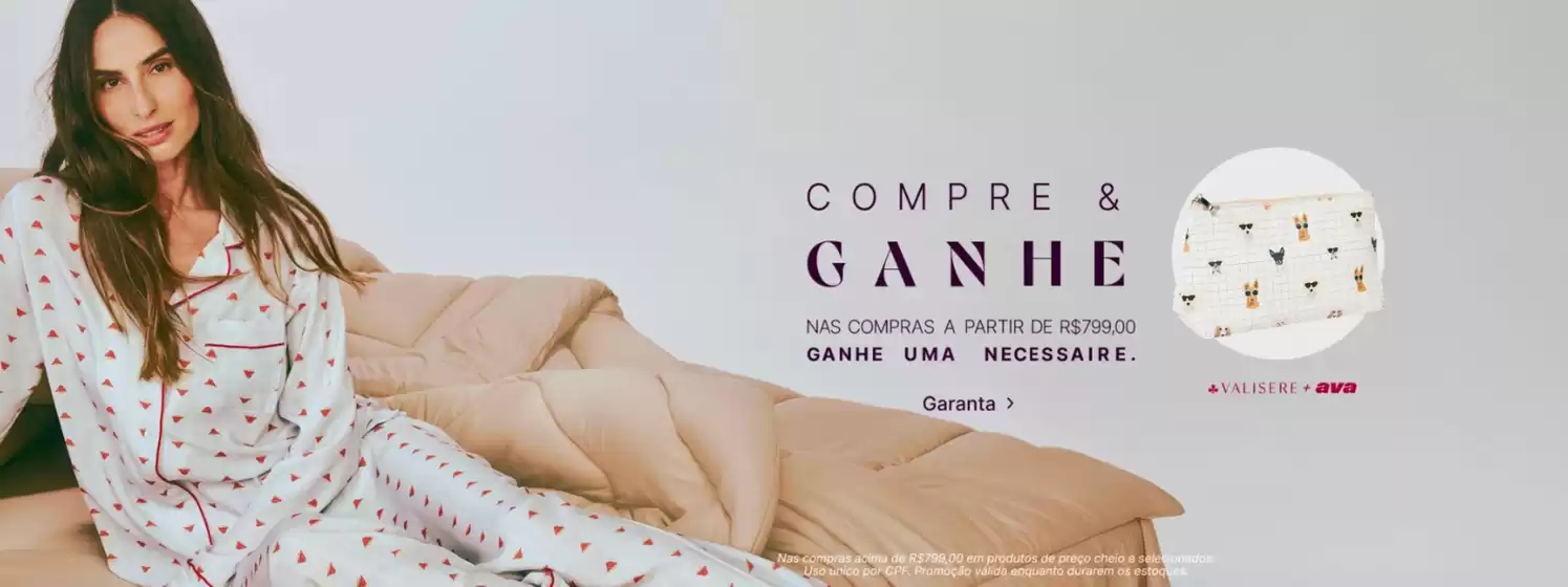 Catálogo Valisere | Compre & ganhe | 2026-05-11T00:00:00.000Z - 2026-06-11T00:00:00.000Z