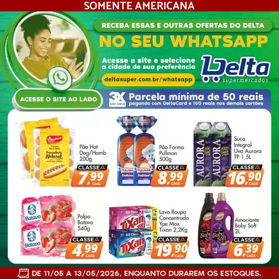 Catálogo Delta Supermercados | Ofertas para caçadores de pechinchas | 2026-05-11T00:00:00.000Z - 2026-05-13T00:00:00.000Z