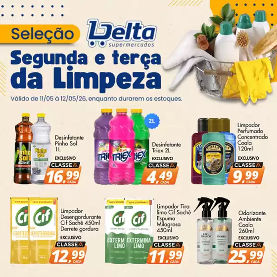 Catálogo Delta Supermercados | Promoções especiais em andamento | 2026-05-11T00:00:00.000Z - 2026-05-12T00:00:00.000Z