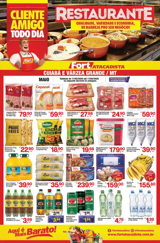 Catálogo Fort Atacadista | MT Fort Food Restaurante 11 a 17 MAI 26 | 2026-05-11T00:00:00.000Z - 2026-05-17T00:00:00.000Z
