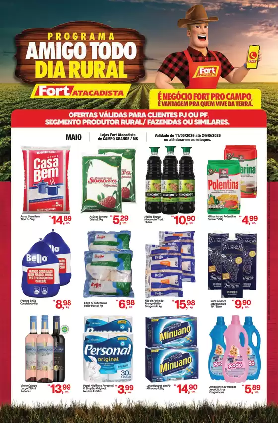 Catálogo Fort Atacadista | MS Fort Produtor Rural 11 a 24 MAI 26 | 2026-05-11T00:00:00.000Z - 2026-05-24T00:00:00.000Z