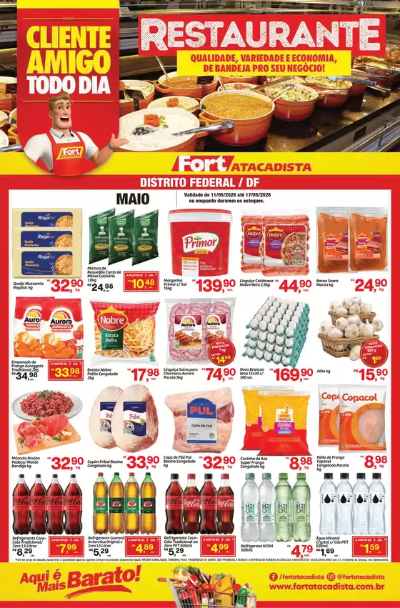 Catálogo Fort Atacadista | DF Fort Food Service Restaurante 11 a 17 MAI 26 DF | 2026-05-11T00:00:00.000Z - 2026-05-17T00:00:00.000Z