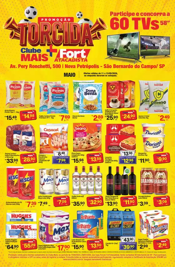 Catálogo Fort Atacadista | SP Fort Semanal 2ª ED 11 a 15 MAI 26 Sao Bernardo | 2026-05-11T00:00:00.000Z - 2026-05-15T00:00:00.000Z