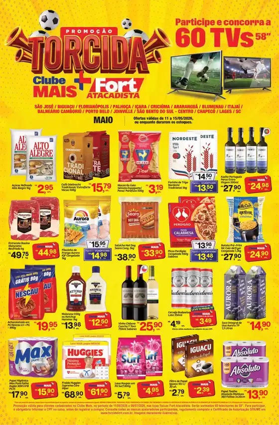 Catálogo Fort Atacadista | SC Fort Semanal 2ed 11 a 15 MAI 26 Regional | 2026-05-11T00:00:00.000Z - 2026-05-15T00:00:00.000Z