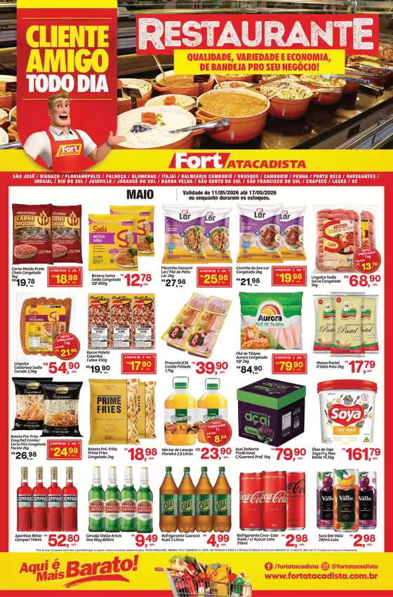Catálogo Fort Atacadista | SC Fort FOOD RESTAURANTE 11 a 17 MAI 26 Regional | 2026-05-11T00:00:00.000Z - 2026-05-17T00:00:00.000Z