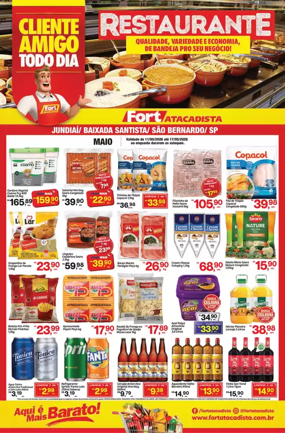 Catálogo Fort Atacadista | SP Fort Food Service Restaurante 11 a 17 MAI 26 | 2026-05-11T00:00:00.000Z - 2026-05-17T00:00:00.000Z