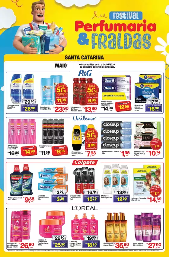Catálogo Fort Atacadista | SC Fort Festival Fralda e Perfumaria 11 a 24 MAI 26 Regional | 2026-05-11T00:00:00.000Z - 2026-05-24T00:00:00.000Z