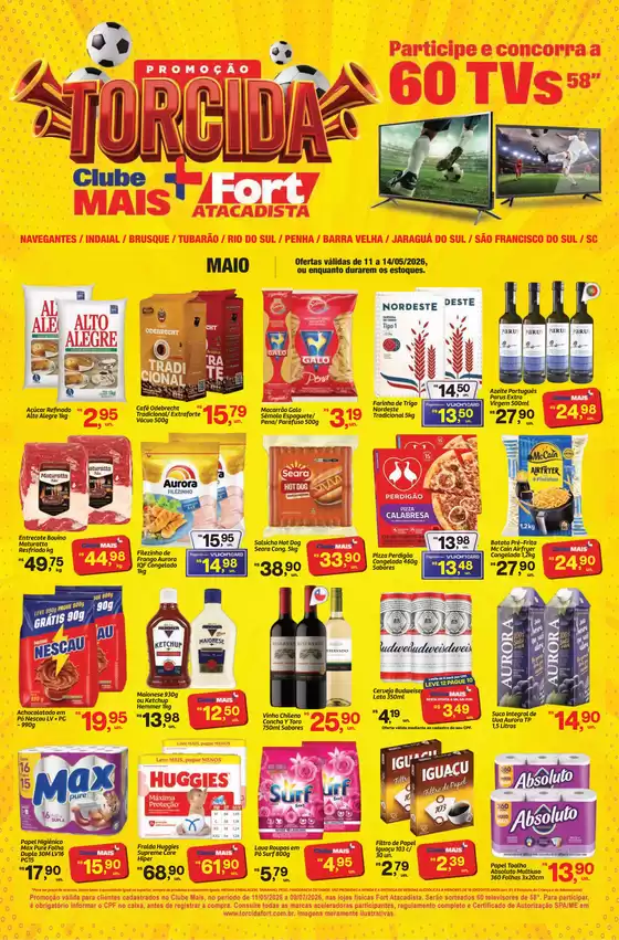 Catálogo Fort Atacadista | SC Fort Semanal 2ed 11 a 14 MAI 26 Especiais | 2026-05-11T00:00:00.000Z - 2026-05-14T00:00:00.000Z