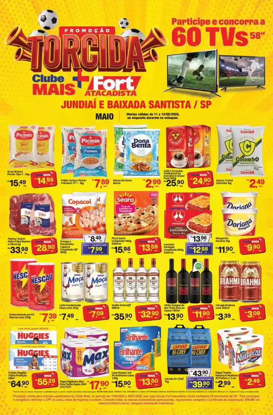 Catálogo Fort Atacadista | SP Fort Semanal 2ª ED 11 a 15 MAI 26 Jundiai e Santos | 2026-05-11T00:00:00.000Z - 2026-05-15T00:00:00.000Z