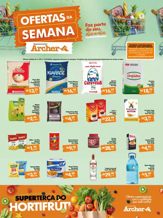 Catálogo Supermercados Archer | Panfletosemanal | 2026-05-11T00:00:00.000Z - 2026-05-17T00:00:00.000Z