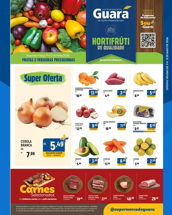 Catálogo Supermercado Guará | Descubra ofertas atraentes | 2026-05-11T00:00:00.000Z - 2026-05-12T00:00:00.000Z