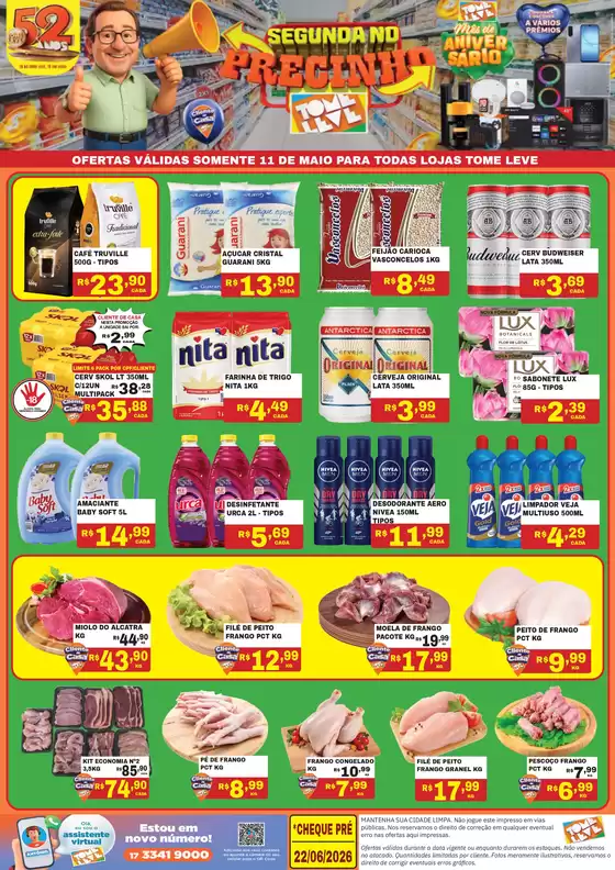 Catálogo Tome Leve | Ofertas para caçadores de pechinchas | 2026-05-11T00:00:00.000Z - 2026-05-11T00:00:00.000Z