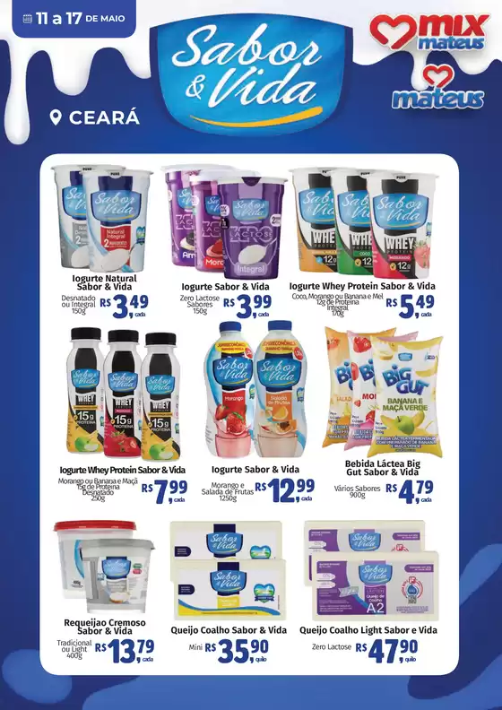 Catálogo Supermercados Mateus | Exclusivo Sabor Vida | 2026-05-11T00:00:00.000Z - 2026-05-17T00:00:00.000Z