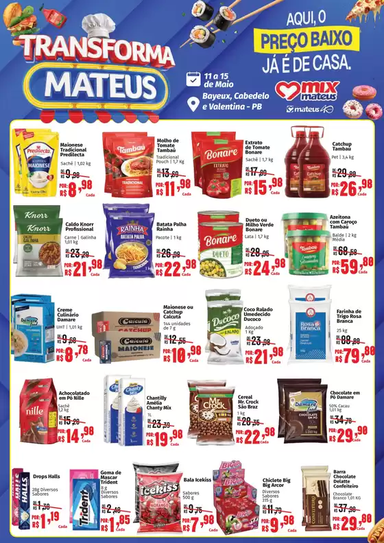 Catálogo Supermercados Mateus | Transformador | 2026-05-11T00:00:00.000Z - 2026-05-15T00:00:00.000Z