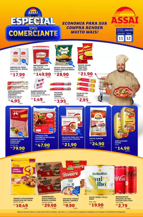 Catálogo Assaí Atacadista | Encarte Assaí Atacadista 46672-226 | 2026-05-11T00:00:00.000Z - 2026-05-12T00:00:00.000Z