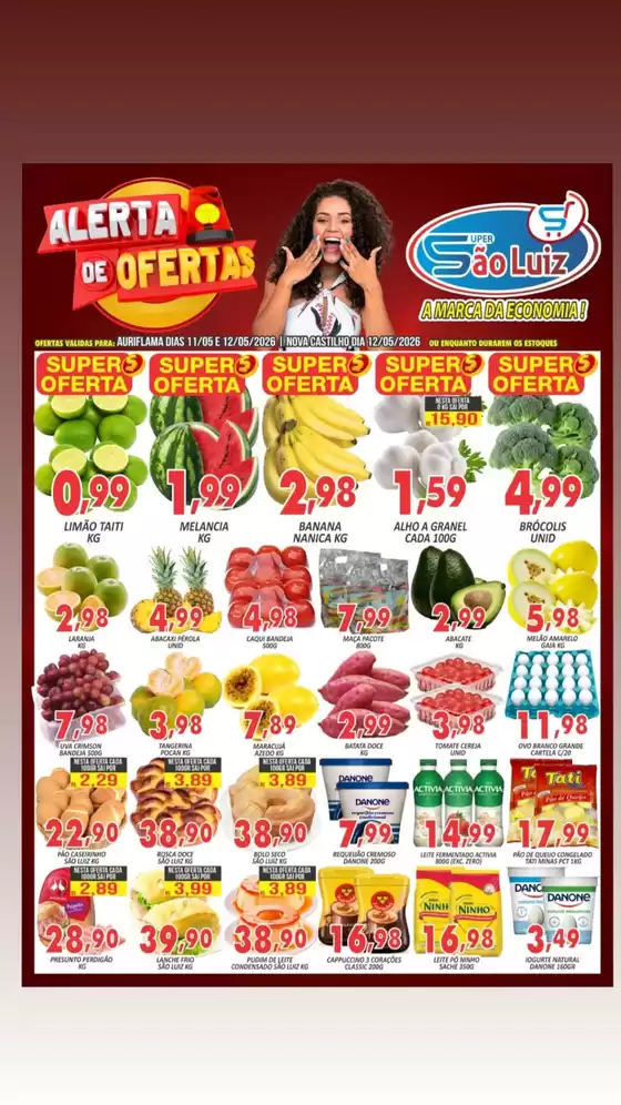 Catálogo Super São Luiz | Alerta De Oferta | 2026-05-11T00:00:00.000Z - 2026-05-12T00:00:00.000Z