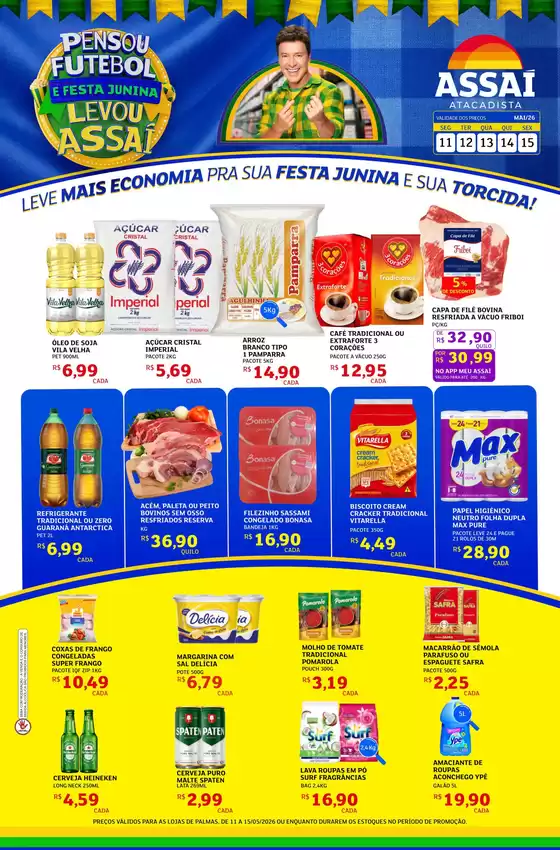 Catálogo Assaí Atacadista em Sapucaia do Sul | Encarte Assaí Atacadista 46673-115 | 2026-05-11T00:00:00.000Z - 2026-05-15T00:00:00.000Z
