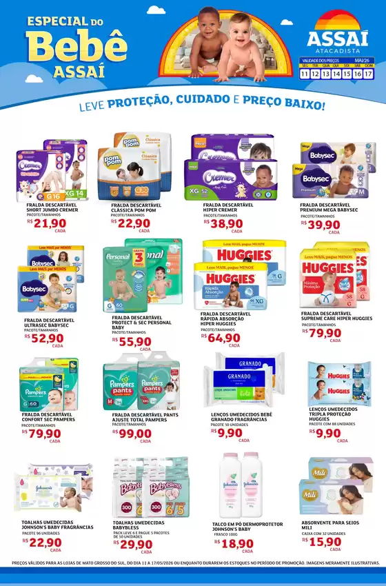 Catálogo Assaí Atacadista | Encarte Assaí Atacadista 46917 | 2026-05-11T00:00:00.000Z - 2026-05-17T00:00:00.000Z