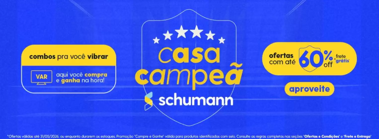 Catálogo Schumann | Ofertas Schumann | 2026-05-12T00:00:00.000Z - 2026-05-31T00:00:00.000Z