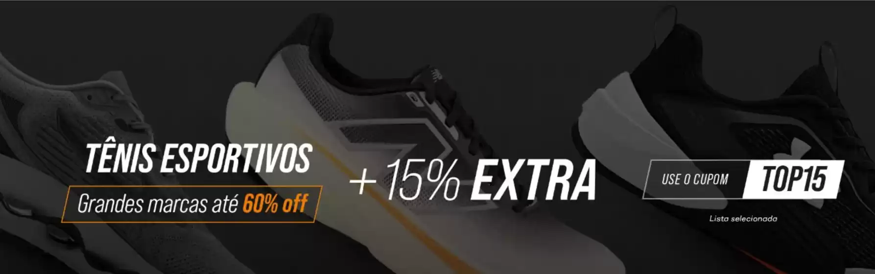 Catálogo Paquetá Esportes | Até 60% off + 15% off | 2026-05-12T00:00:00.000Z - 2026-06-12T00:00:00.000Z