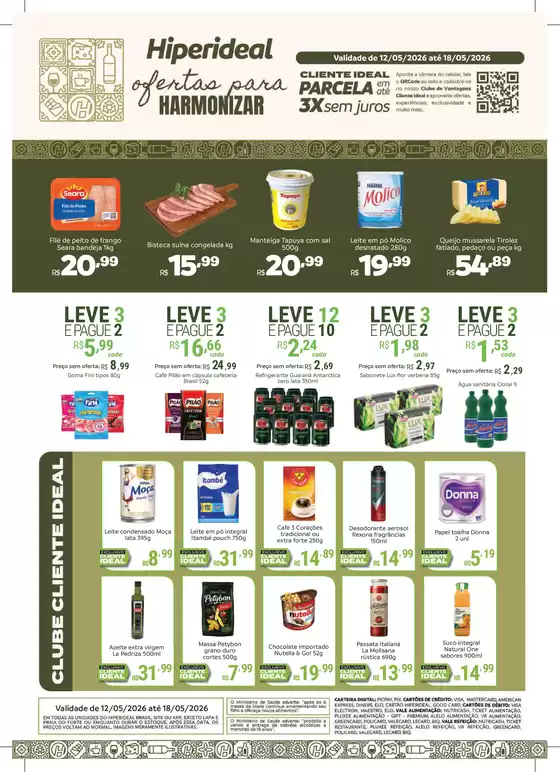 Catálogo Hiperideal Supermercados | Ofertas Hiperideal Supermercados | 2026-05-12T00:00:00.000Z - 2026-05-18T00:00:00.000Z